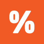 Use percentages in your infographics
